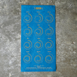 Plantable Wildflower Calendar ECLIPSE BLUE