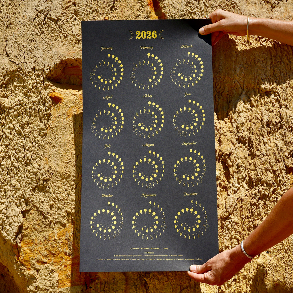 Gold on Black - Large