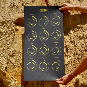 Gold on Black - Large