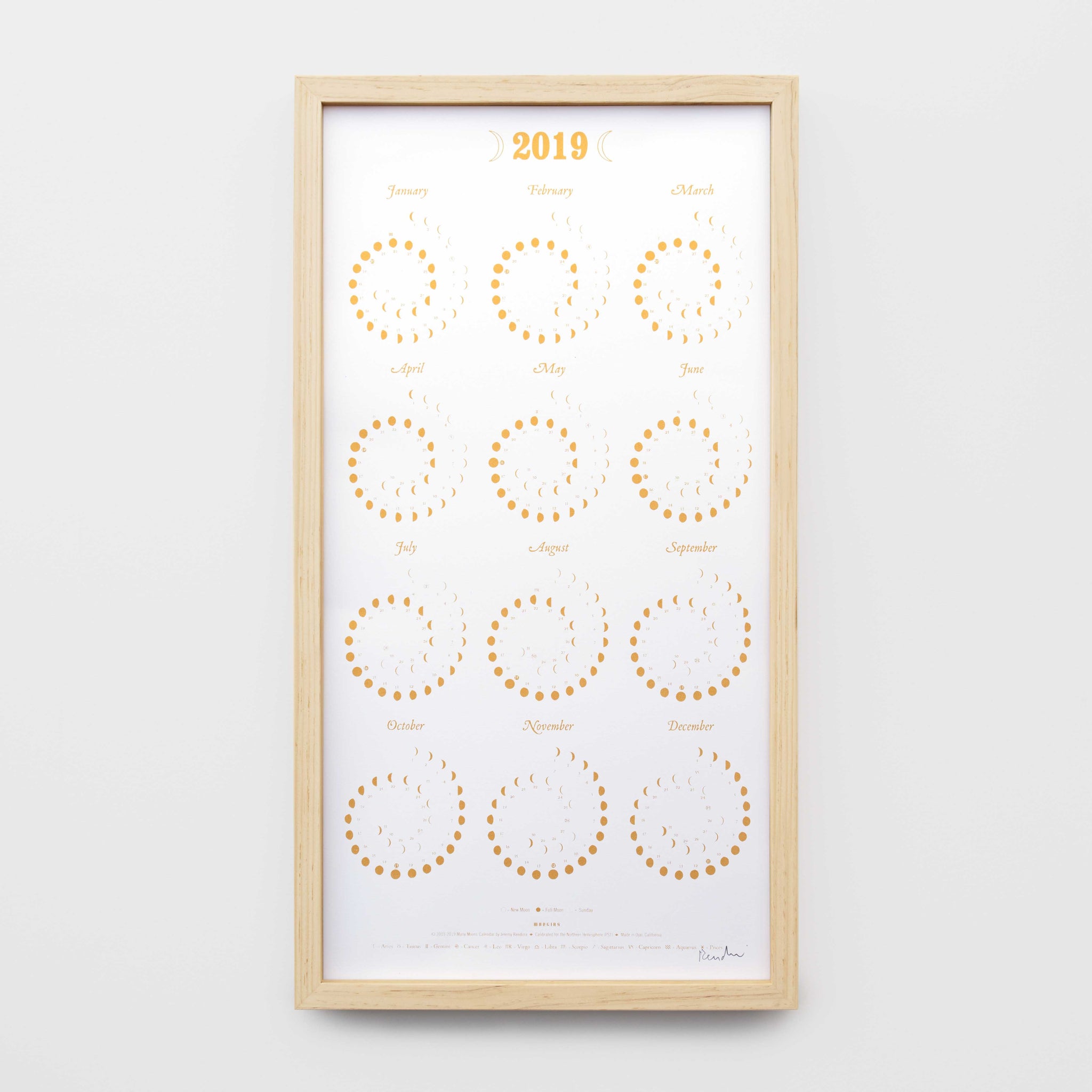 Gold on White