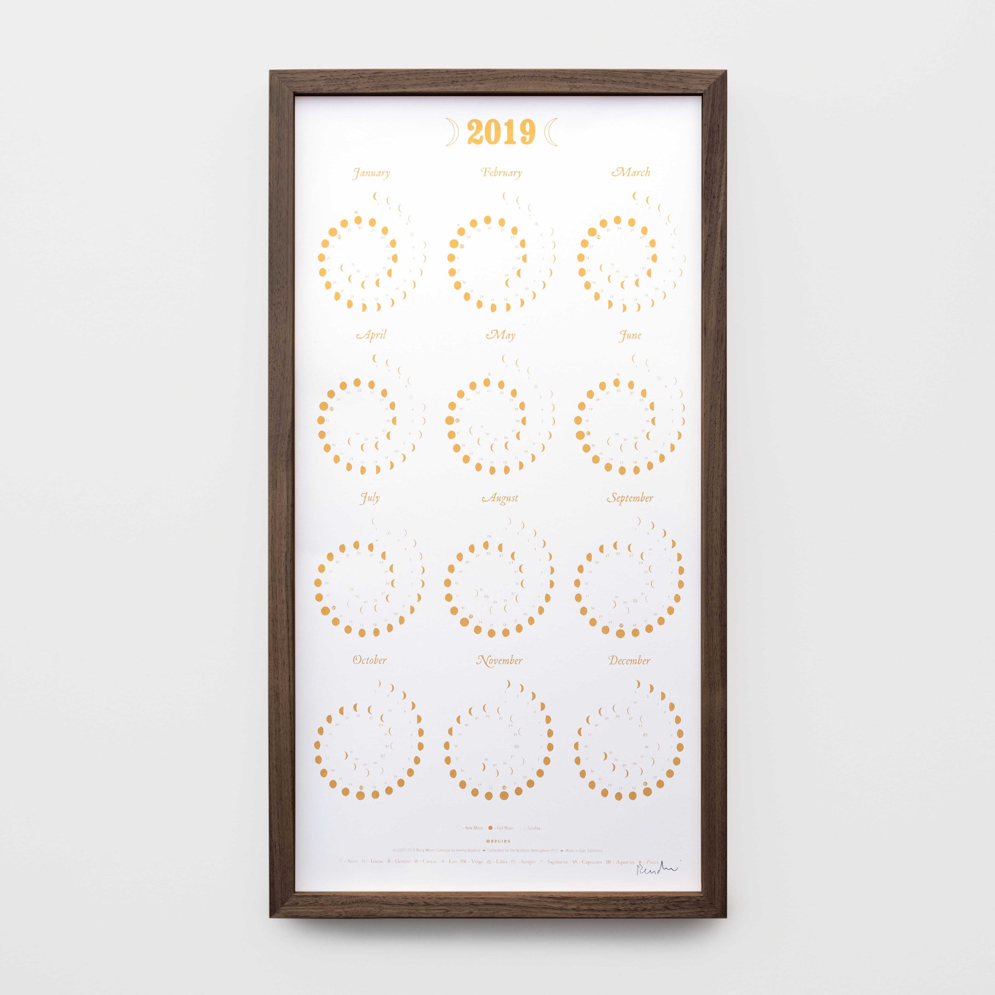 Gold on White