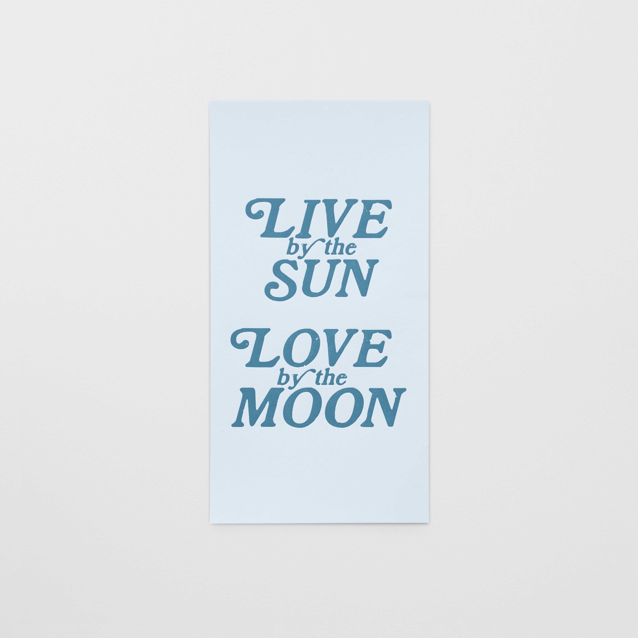 Live by the Sun / Love by the Moon