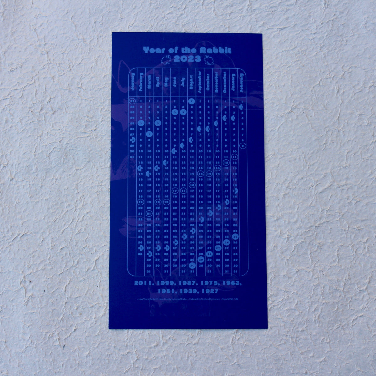 Year Of The Rabbit Lunar Calendar MARGINS year-of-the-rabbit-lunar-calendar-margins